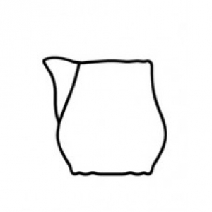 Posuda-mlijeko 25 ml