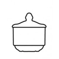 Posuda-&scaron;ećer 220 ml